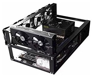 Rig Clásico de Acero 6 GPU Rig Clásico de Acero 6 GPU