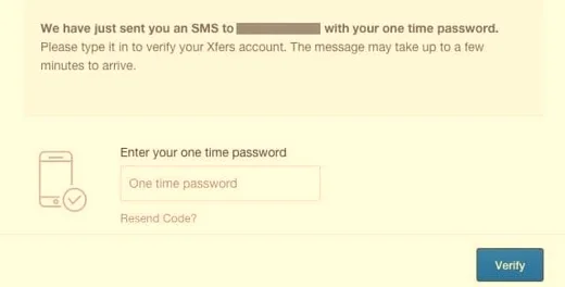 Verificación con SMS en Coinbase